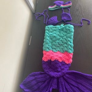 Crochet Mermaid Costume